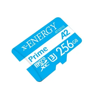 کارت حافظه microSDXC ایکس انرژی مدل Prime کلاس A2 استاندارد UHS-I U3 سرعت 80MBps ظرفیت 256 گیگابایت به همراه آداپتور SD