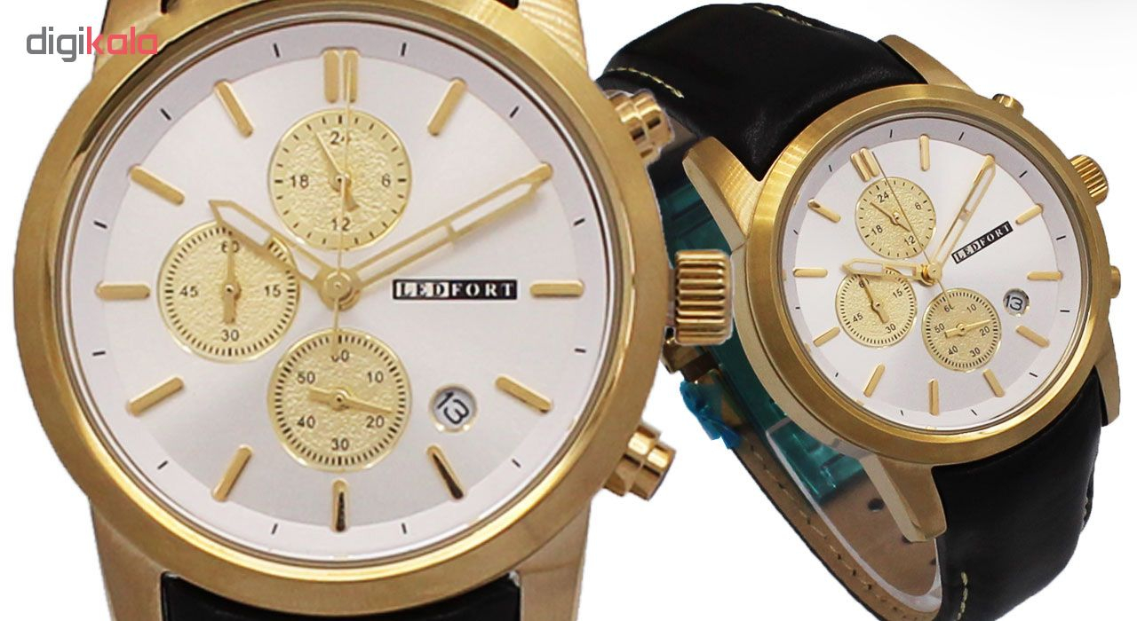 ساعت مچی عقربه ای زنانه لدفورت کد ZK-0024