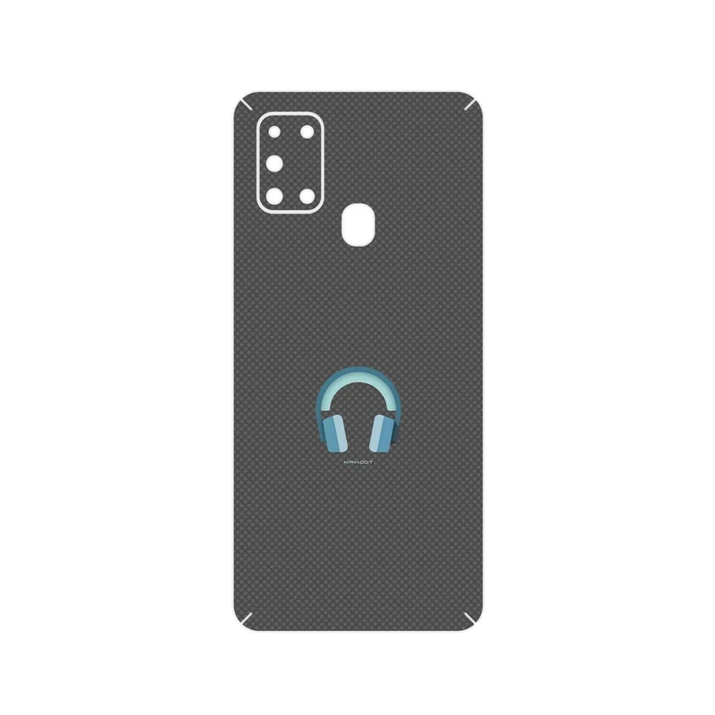 برچسب پوششی ماهوت مدل Minimal Headphone Icon مناسب برای گوشی موبایل سامسونگ Galaxy A21s