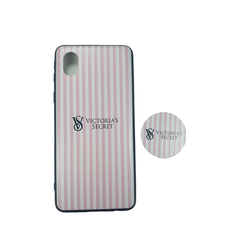 کاور مدل as12 مناسب برای گوشی موبایل سامسونگ Galaxy A01 core به همراه پاپ سوکت