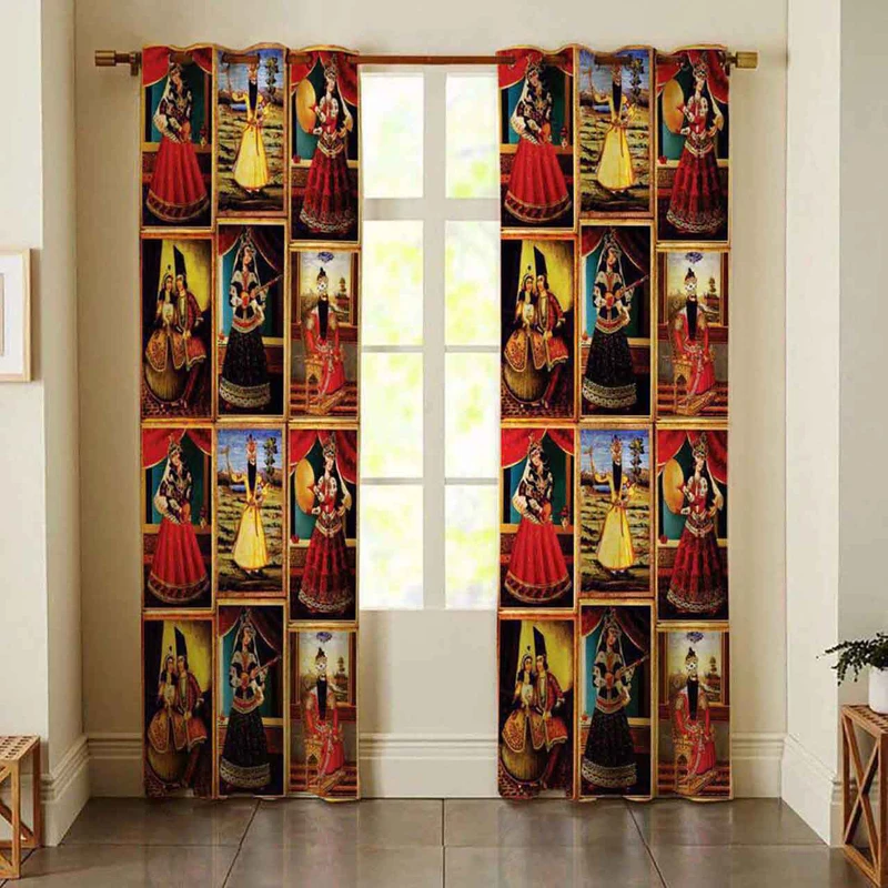 پرده مجموعه 2 عددي مدل Cc-019 كاتيا