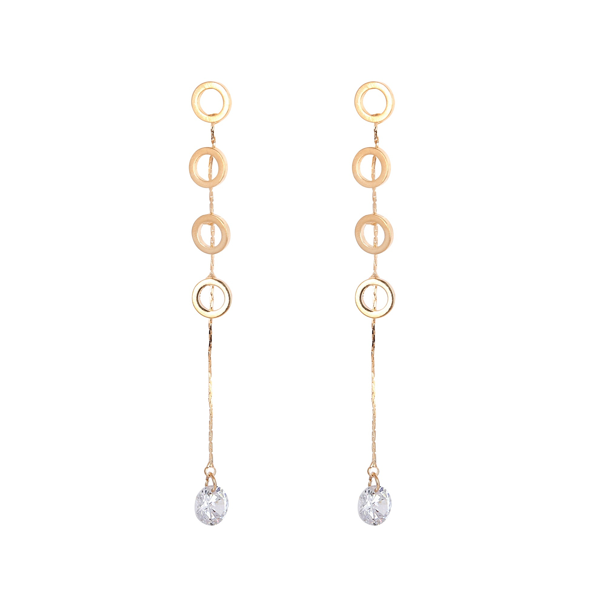 گوشواره طرح مروارید کد GO1022