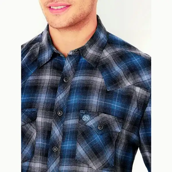 پیراهن آستین بلند مردانه رنگلر مدل  RETRO-MV4028A