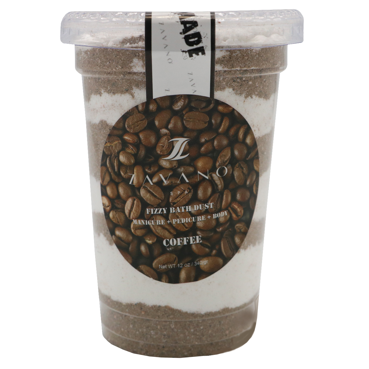 پودر کف دار مانیکور پدیکور زاوانو مدل Coffee