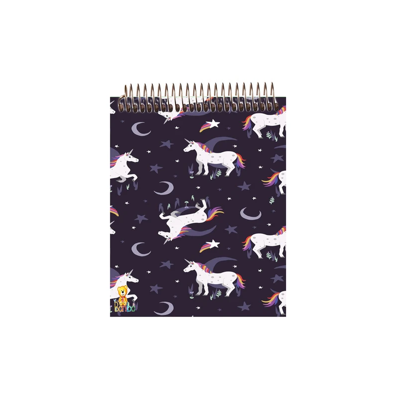 دفتر نقاشی 50 برگ بانیبو مدل   اسب تک شاخ کد 269