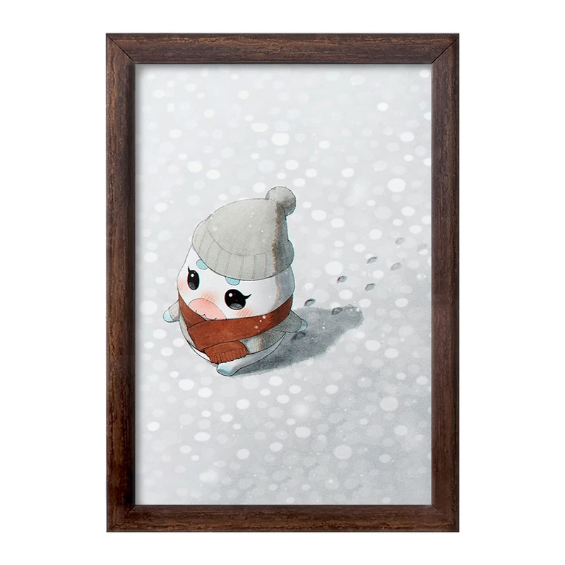 تابلو خندالو طرح بازی انیمال کراسینگ (Animal Crossing) کد 32649