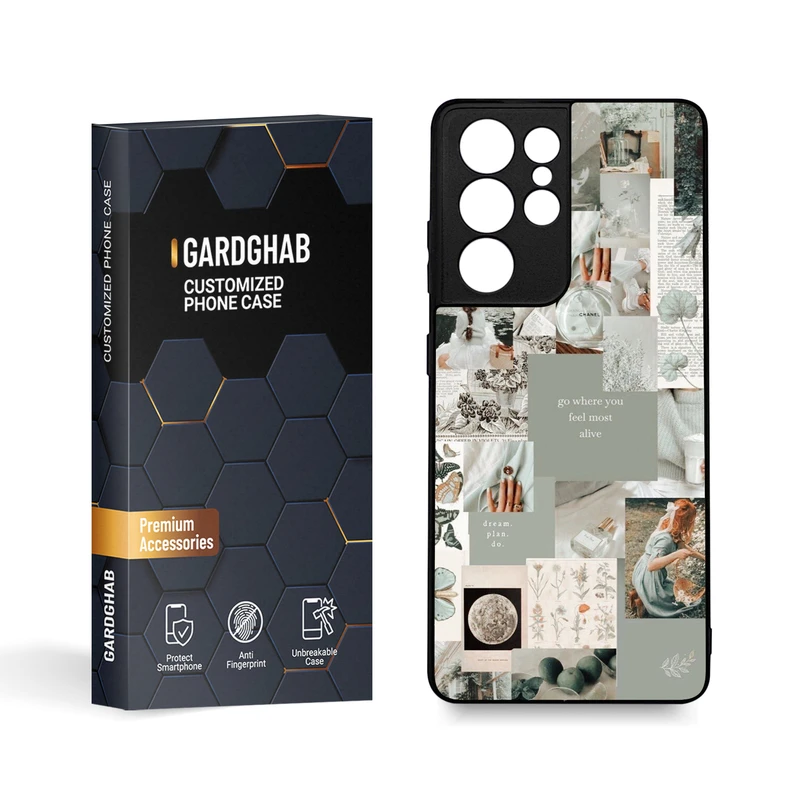 کاور گارد قاب مدل دخترانه مناسب برای گوشی موبایل سامسونگ Galaxy S21 Ultra / S30 Ultra