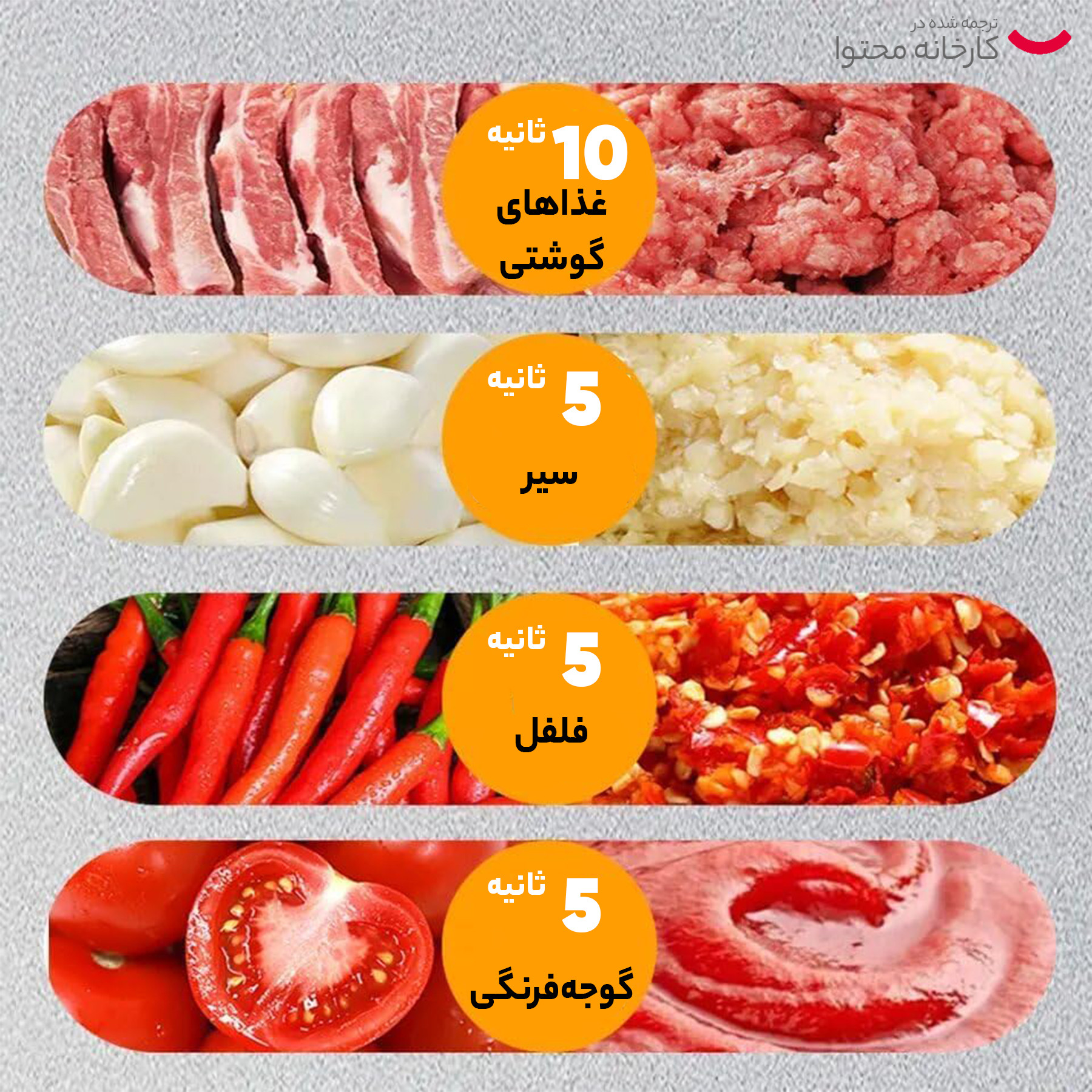 خردکن مک استایلر مدل MC-889 خردکن مک استایلر مدل MC-889