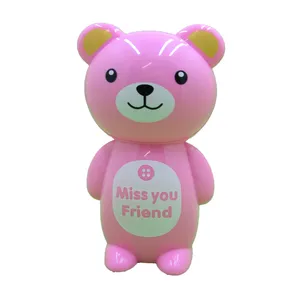 چراغ خواب کودک مدل pink bear 
