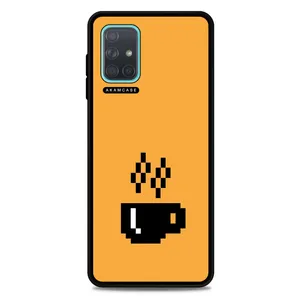 AKAM AMC-WSGA71-COFFEE-8 Cover For Samsung Galaxy A71