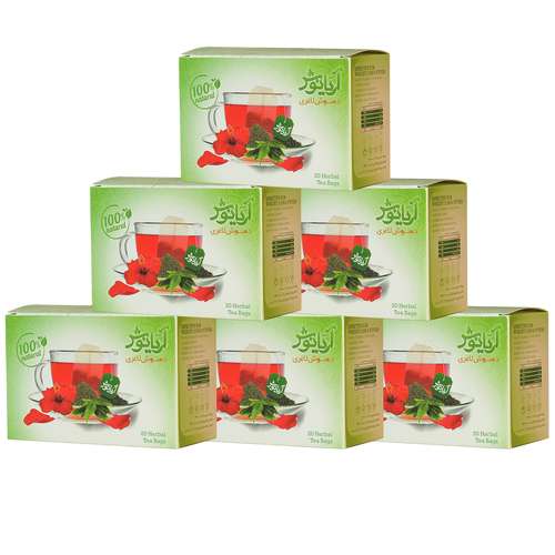 دمنوش لاغری آریانوش مجموعه 6 عددی