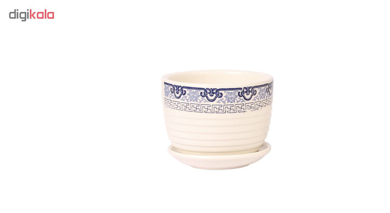 گلدان و زیر گلدانی طرح اسلیمی مدل 126-6-J مجموعه 3 عددی گلدان و زیر گلدانی طرح اسلیمی مدل 126-6-J مجموعه 3 عددی