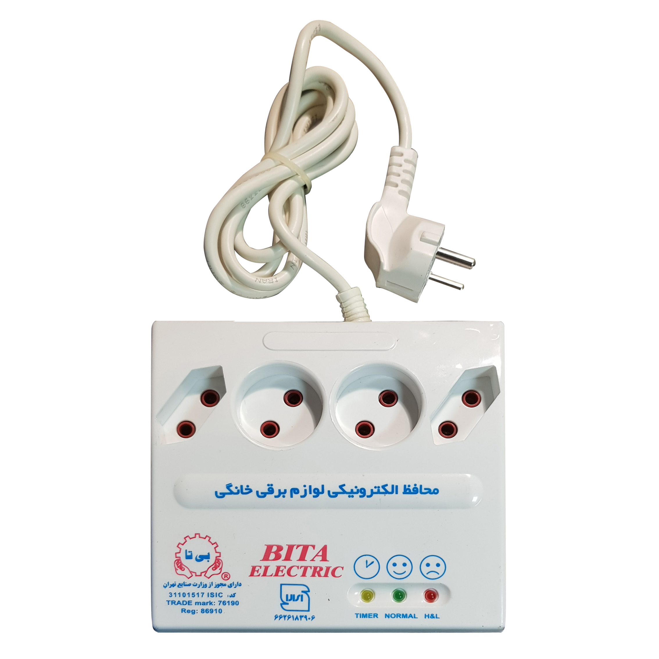 چند راهی برق و محافظ بیتا الکتریک مدل F-5