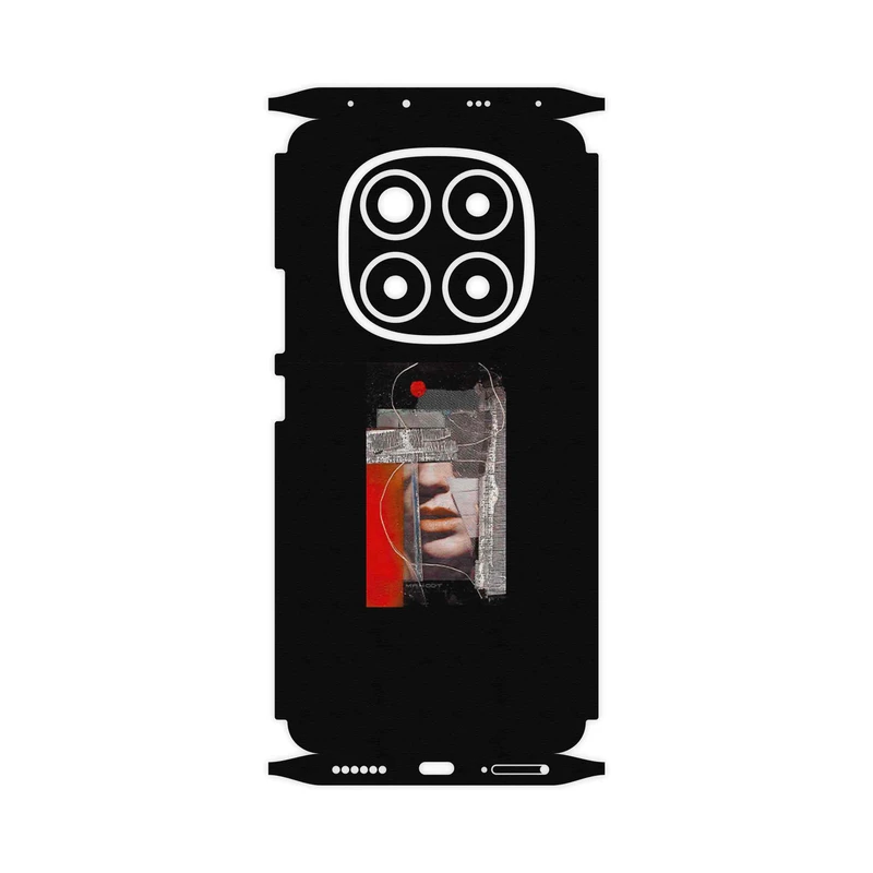 برچسب پوششی ماهوت مدل Collage of Mouth-FullSkin مناسب برای گوشی موبایل شیائومی Redmi Note 14 Pro 5G