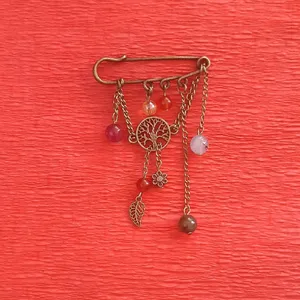 سنجاق سینه زنانه مدل درخت کد 1509