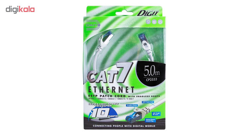 کابل شبکه پچ کورد دایو مدل CP2553 به طول 5 متر