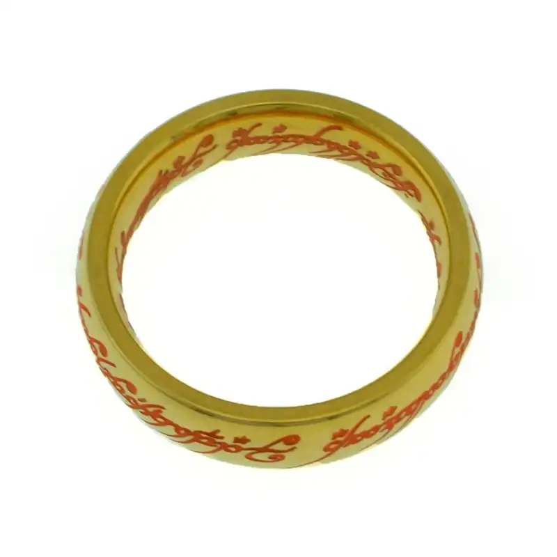 انگشتر برانت طرح یگانه نوشته شب تاب ارباب حلقه ها