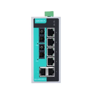 سوئیچ صنعتی موگزا مدل EDS-208A-SS-SC