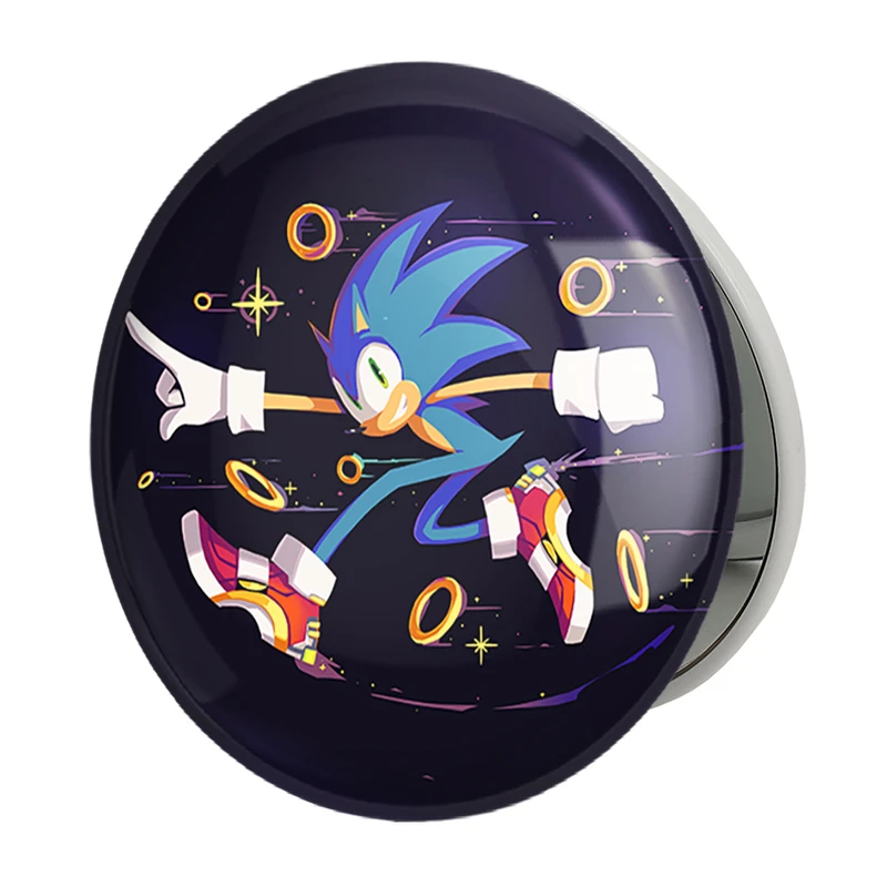 آینه جیبی خندالو طرح سونیک (Sonic) مدل تاشو کد 37028