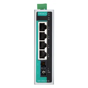 سوئیچ صنعتی موگزا مدل EDS-205A-M-SC