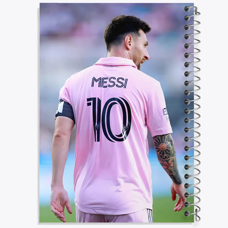 دفتر مشق 50 برگ خندالو طرح لیونل مسی کد 36480