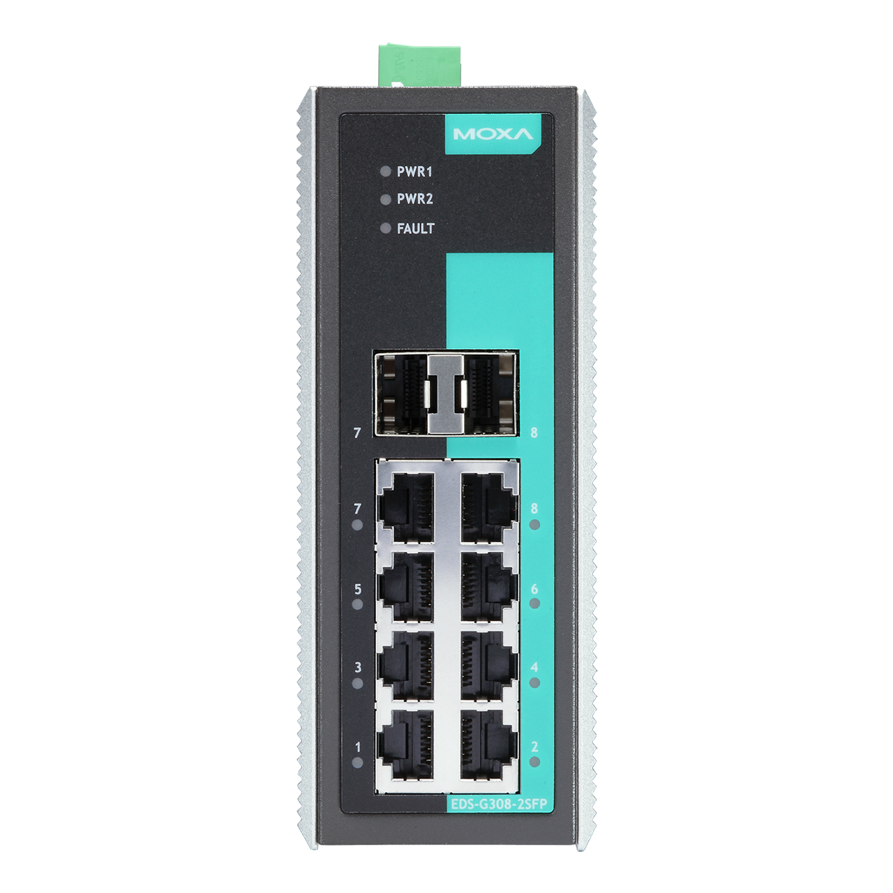 سوئیچ صنعتی موگزا مدل EDS-G308-2SFP-T