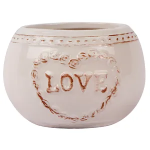 گلدان طرح love مدل 126-9