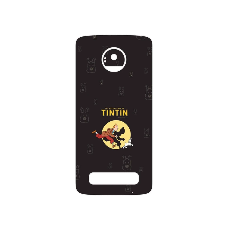 برچسب پوششی ماهوت مدل Tintin مناسب برای گوشی موبایل موتورولا Moto Z Play