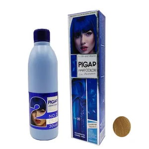 رنگ مو پیگار شماره 10.00 حجم 100میلی لیتر رنگ بلوند پلاتینه قوی به همراه اکسیدان نه درصدی حجم 150میلی لیتر