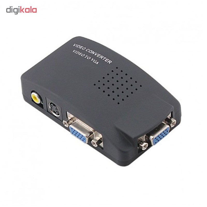 مبدل AV و S-Video به VGA مدل YZ-1802
