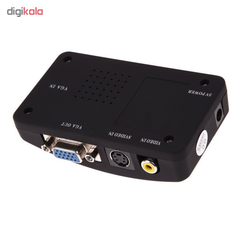 مبدل AV و S-Video به VGA مدل YZ-1802