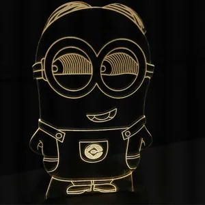 چراغ خواب کودک پارسافن لیزر طرح کارتونی مینیون