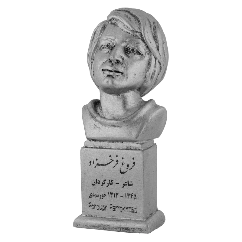 سردیس یادمان مدل فروغ فرخزاد کد S107-3