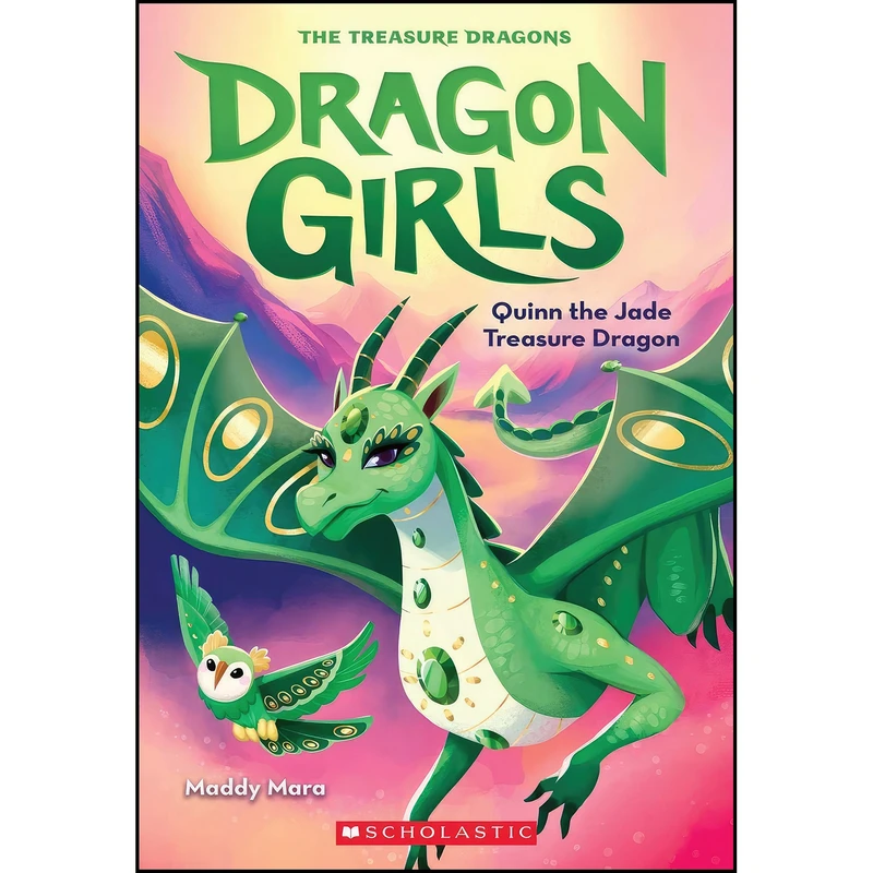 کتاب Quinn the Jade Treasure Dragon  اثر Maddy Mara انتشارات Scholastic Paperbacks