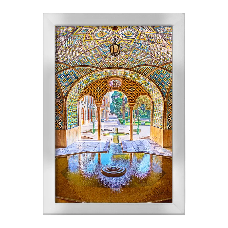 تابلو خندالو طرح کاخ گلستان تهران کد 37355