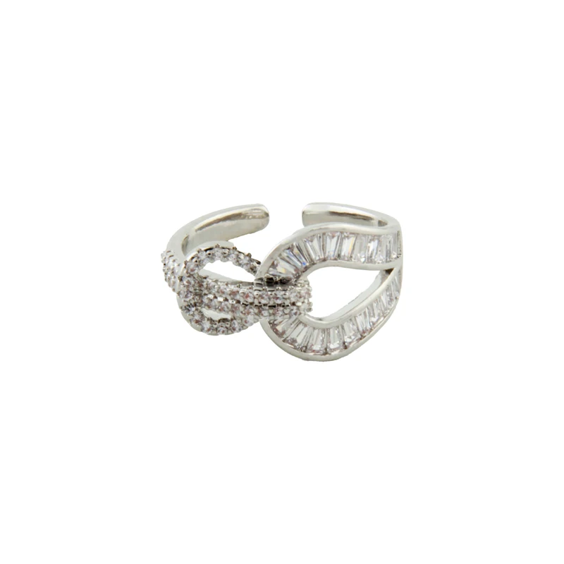 انگشتر زنانه مدل گره ای کد 1959