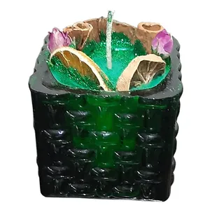 شمع لیوانی مدل طبيعت