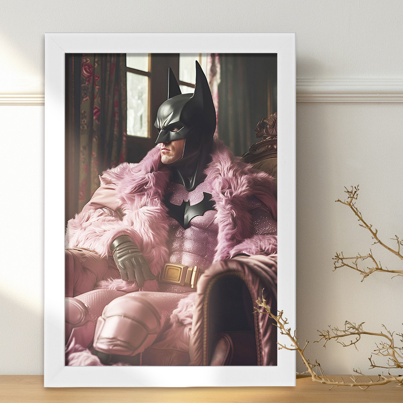 تابلو خندالو مدل بتمن کد F10756