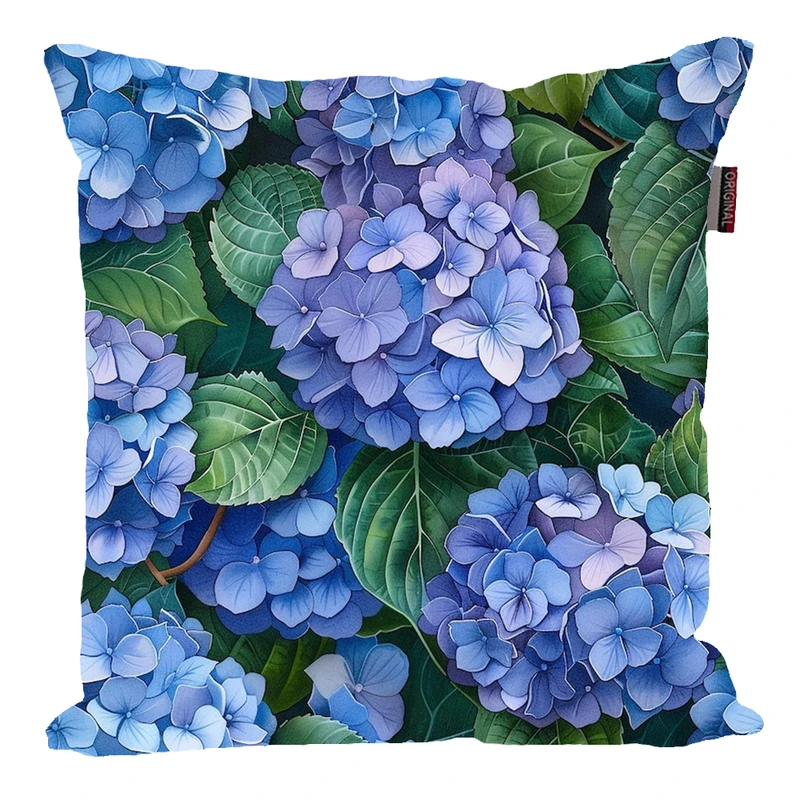 کوسن پاد آفرین مدل فانتزی طرح گل و برگ کد PK30640