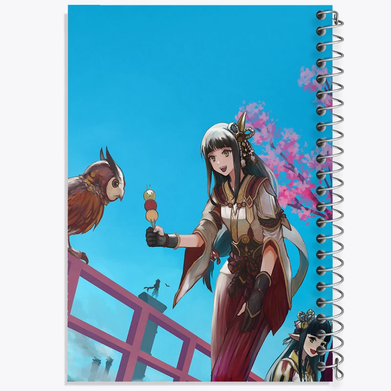 دفتر نت موسیقی 50 برگ خندالو مدل بازی شکارچی هیولا (Monster Hunter) کد 33250