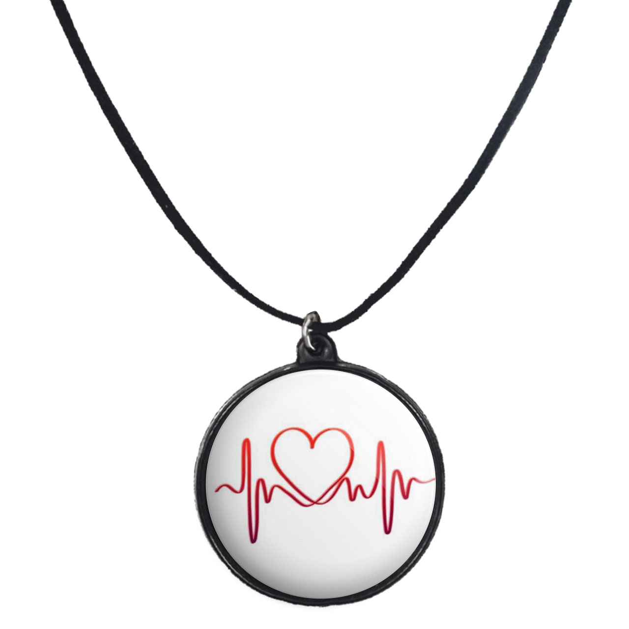 گردنبند پرمانه طرح عاشقانه کد pmb.8004 مدل دو طرفه