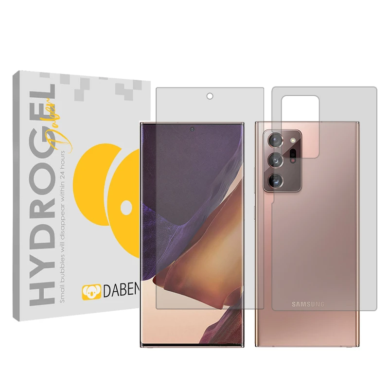 محافظ صفحه نمایش شفاف دبن مدل Tough مناسب برای گوشی موبایل سامسونگ Galaxy Note20 Ultra 5G به همراه محافظ پشت گوشی
