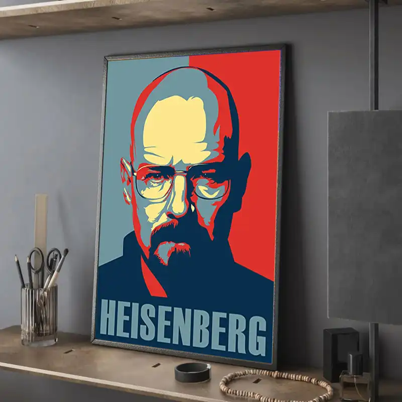 تابلو مدل دکوراتیو هایزنبرگ beraking bad کد G5-15