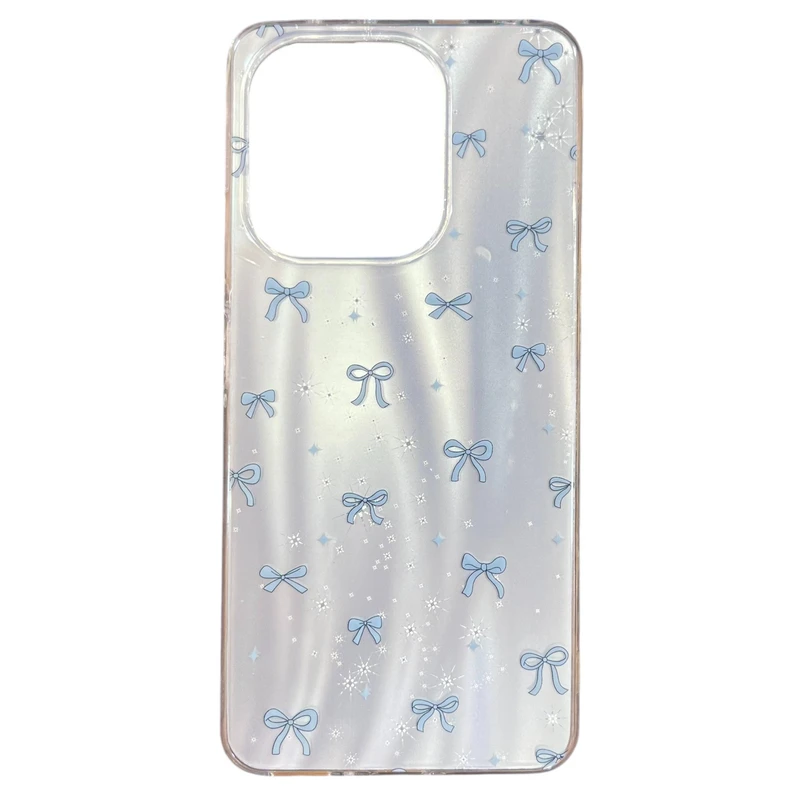 کاور طرح پاپیونی هولوگرامی مناسب برای گوشی موبایل شیائومی REDMI NOTE 14 PRO 4G