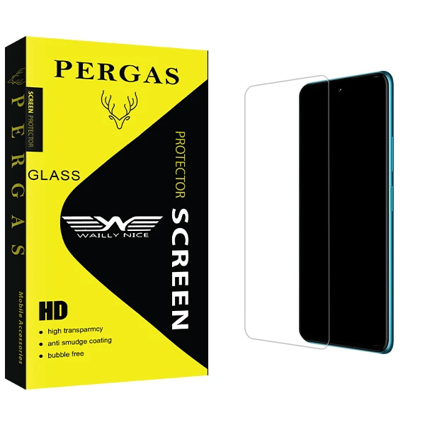 محافظ صفحه نمایش شیشه ای وایلی نایس مدل Pergas Glass MIX مناسب برای گوشی موبایل شیائومی Poco X3 \ X3 Pro \ X3 GT \ X3 NFC \ X3 5G \ F3 5G \ F3 \ F3 Pro