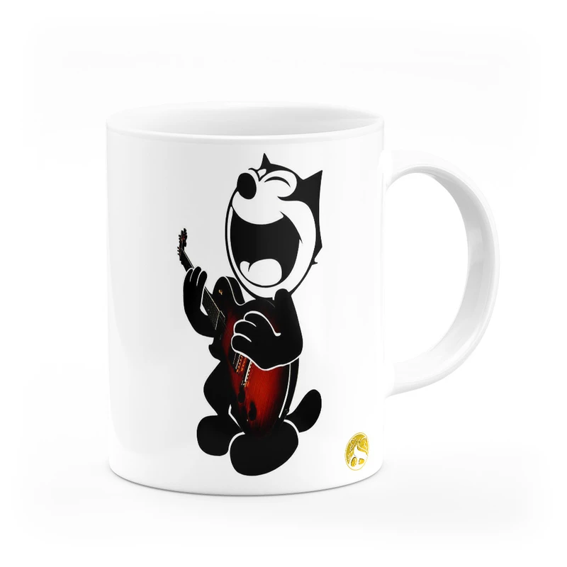 ماگ هومرو طرح انیمیشن گربه ملوس مدل MG3804