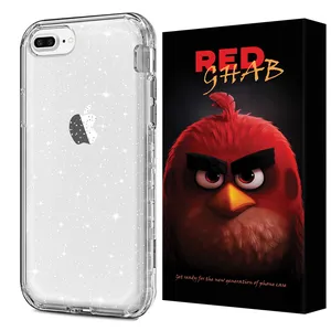 RED GHAB SHIR Cover Suitable for Apple iPhone 7 Plus / iPhone 8 Plus Mobile Phone
