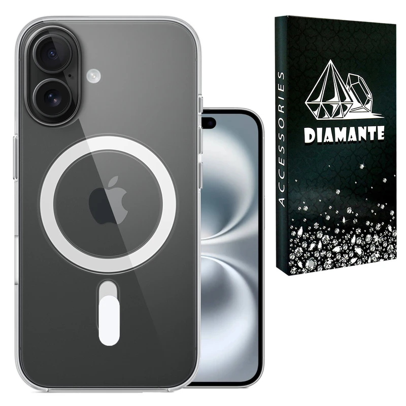 کاور دیامانته مدل Mac_safe bk مناسب برای گوشی موبایل اپل iPhone 16