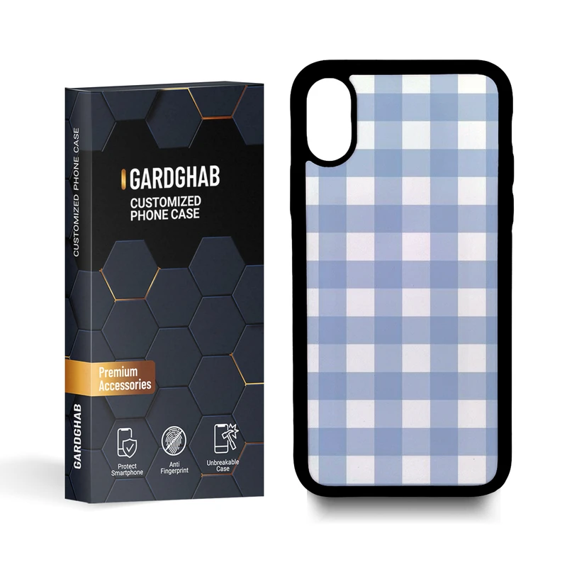  کاور گارد قاب مدل ساده مناسب برای گوشی موبایل اپل iphone x / xs 