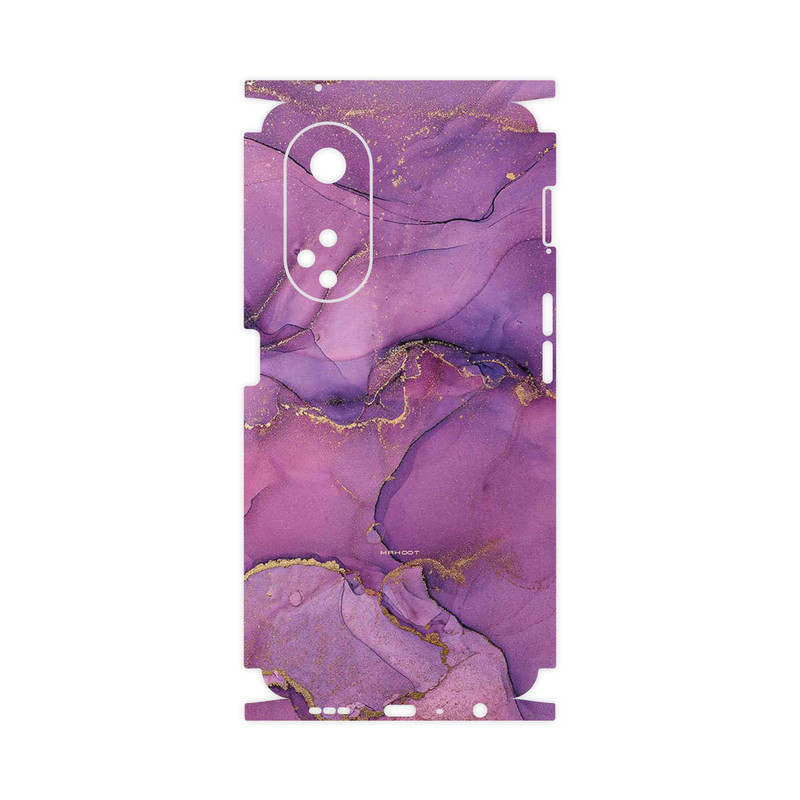 برچسب پوششی ماهوت مدل Purple Marble-FullSkin مناسب برای گوشی موبایل اپو A98